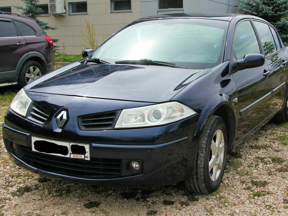 Рено меган 2008 года фото Купить б/у Renault Megane II Рестайлинг 1.6 AT (115 л.с.) бензин автомат в Саров