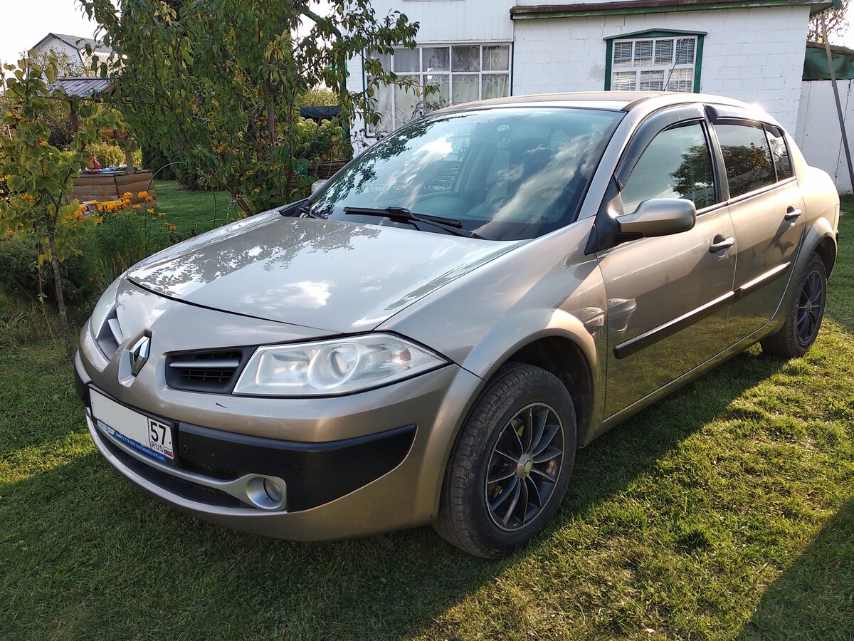 Рено меган 2008 года фото Купить б/у Renault Megane II Рестайлинг 1.6 AT (115 л.с.) бензин автомат в Орле: