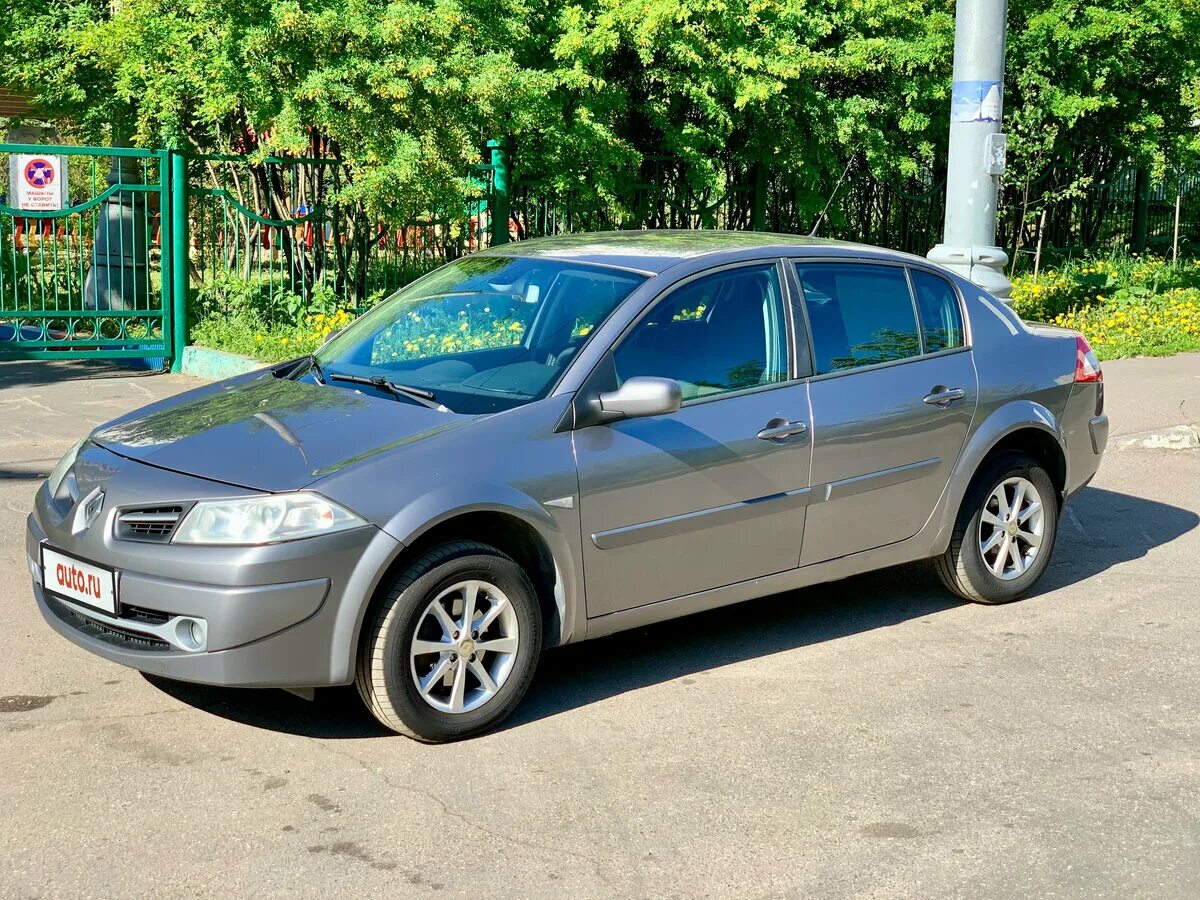 Рено меган 2008 года фото Купить б/у Renault Megane II Рестайлинг 1.6 AT (115 л.с.) бензин автомат в Москв