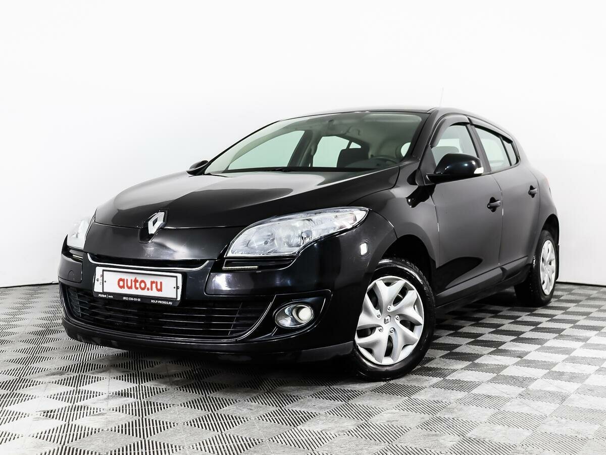 Рено меган 3 фото черная Купить б/у Renault Megane III 1.6 MT (106 л.с.) бензин механика в Санкт-Петербур