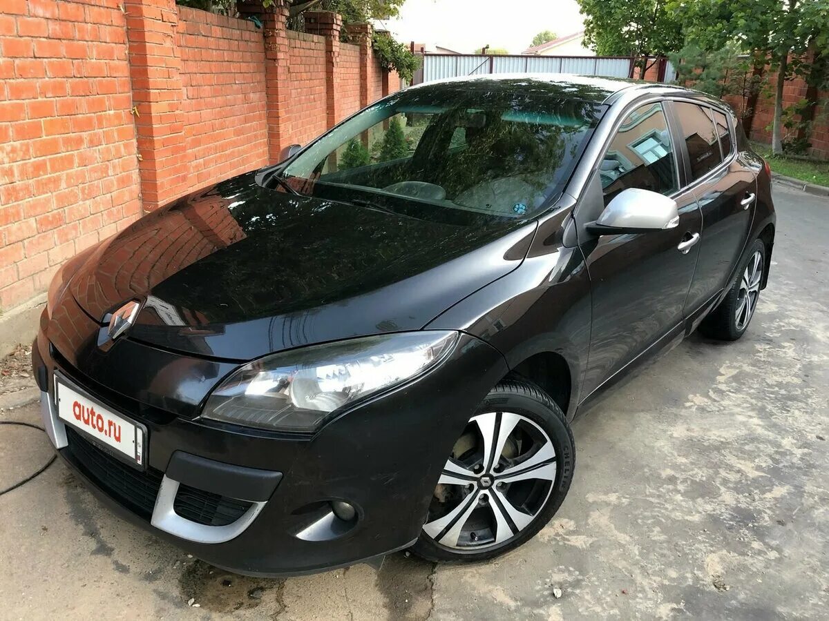 Рено меган 3 фото черная Купить б/у Renault Megane III 1.6 MT (106 л.с.) бензин механика в Москве: чёрный