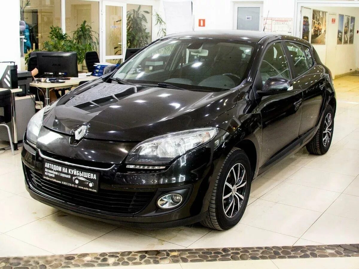 Рено меган 3 фото черная Купить б/у Renault Megane III 1.6 AT (106 л.с.) бензин автомат в Нижнем Новгород