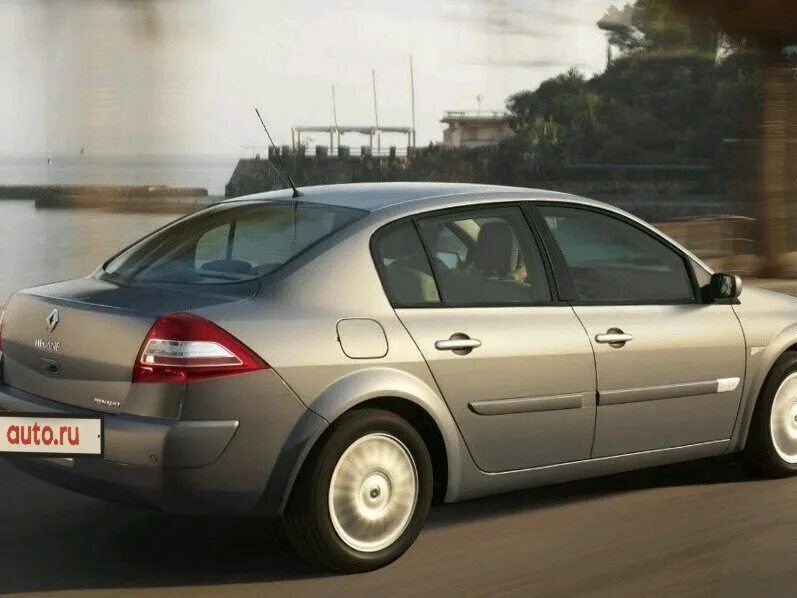 Рено меган фото седан Купить б/у Renault Megane II Рестайлинг 1.6 MT (115 л.с.) бензин механика в Тюме