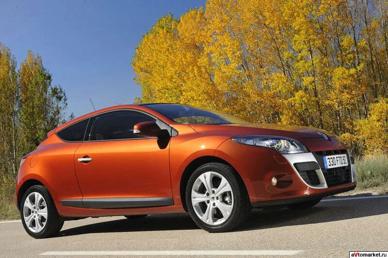 Рено меган купе фото Фото Renault Megane Coupe 2 дв. купе 2009 - 2012 - Фотографии автомобилей