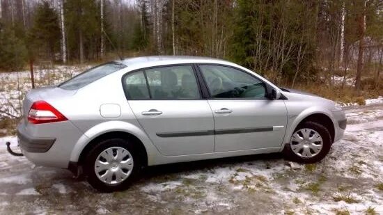 Рено меган седан 2008 фото Renault Megane II 1.6 бензиновый 2008 танк на DRIVE2