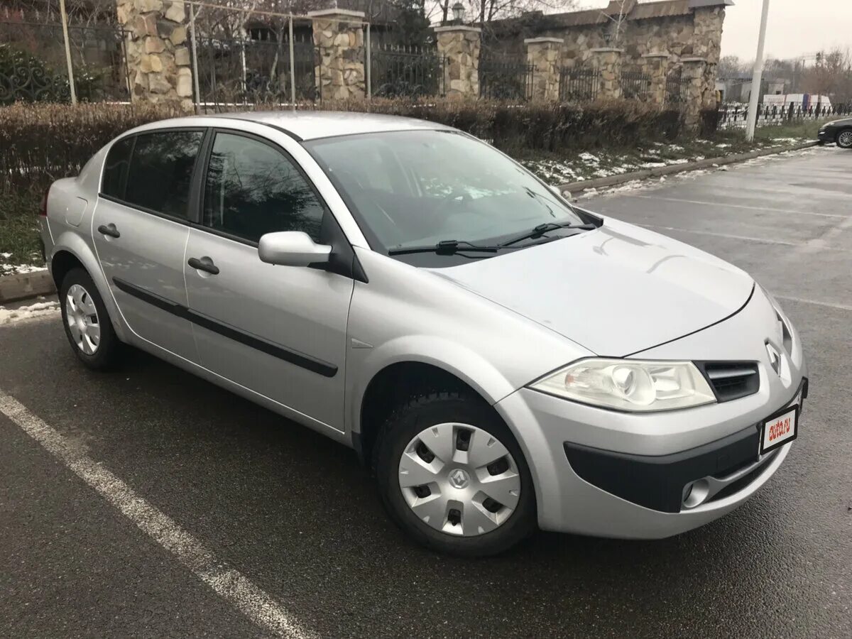 Рено меган седан 2008 фото Купить б/у Renault Megane II Рестайлинг 1.6 AT (115 л.с.) бензин автомат в Орле: