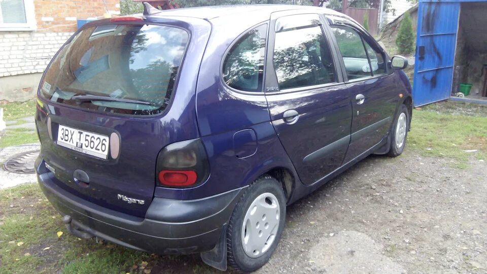 Рено меган сценик 1 фото маленький ремонтик - Renault Megane Scenic, 1,9 л, 1998 года кузовной ремонт DRI