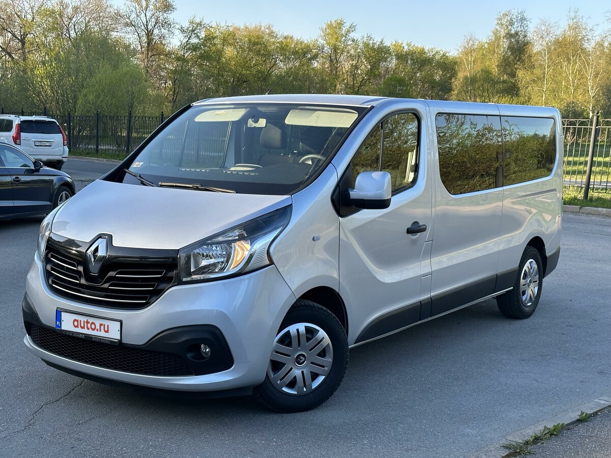 Рено микроавтобус фото Купить б/у Renault Trafic III 1.6d MT (125 л.с.) дизель механика в Санкт-Петербу