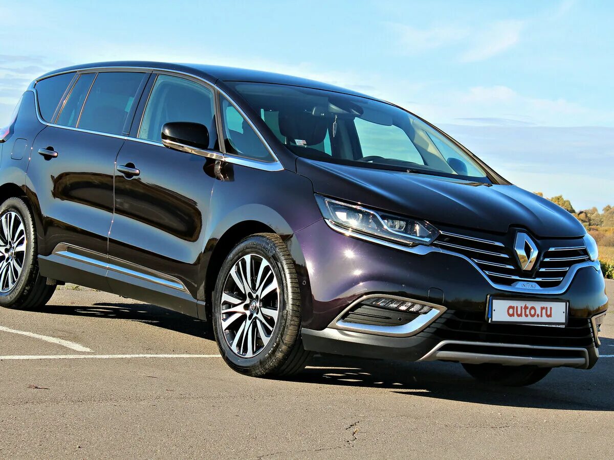 Рено минивэны все модели фото и цены Купить б/у Renault Espace V 1.6d AMT (160 л.с.) дизель робот в Тамбове: фиолетов