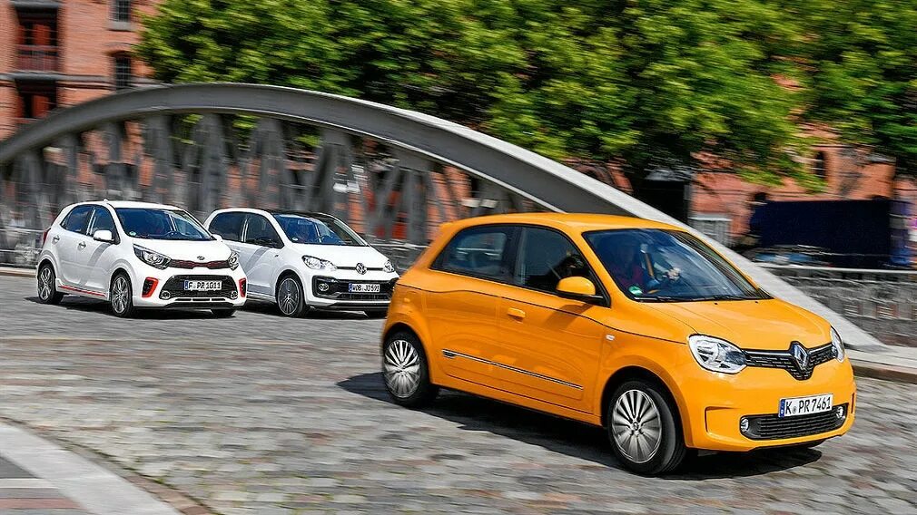 Рено пиканто фото Renault Twingo, Kia Picanto, VW Up: Kleinstwagen im Test - AUTO BILD