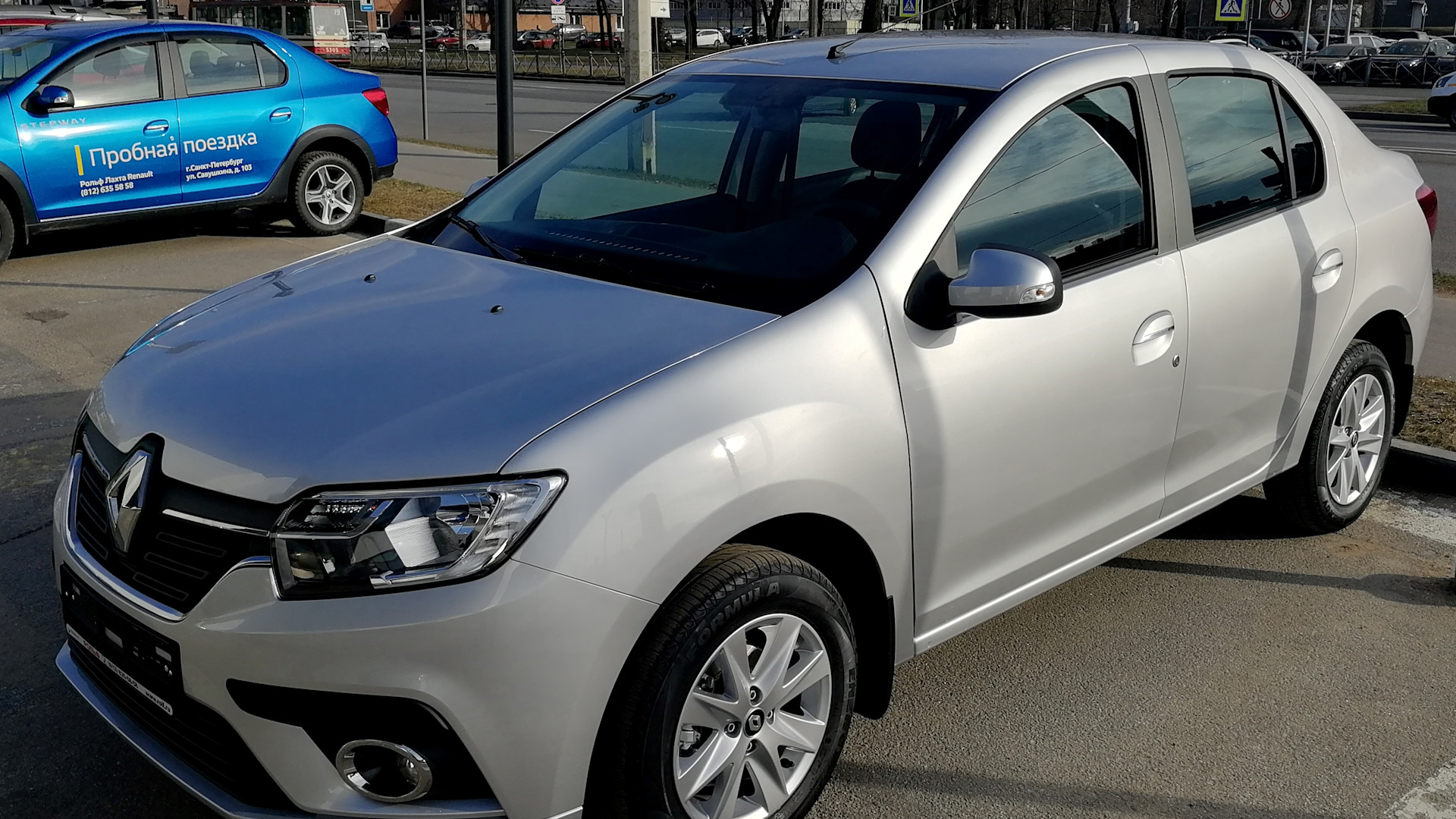 Рено рестайлинг фото Renault Logan (2G) 1.6 бензиновый 2020 Рестайлинг / компл Drive на DRIVE2