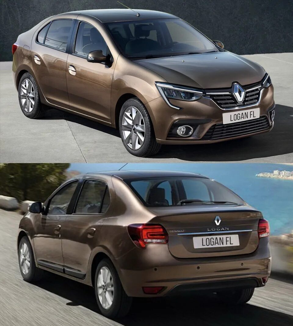 Рено рестайлинг фото Что такое Logan и о каких Фазах идёт речь? - Renault Logan (1G), 2007 года наблю