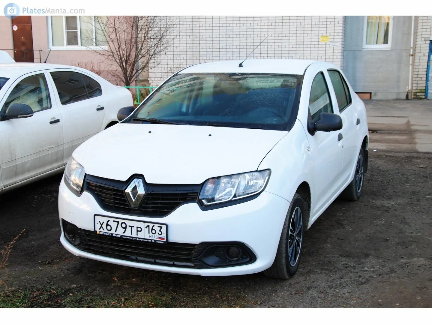 Рено самара фото "х 679 тр 163" фото Renault Logan. Россия