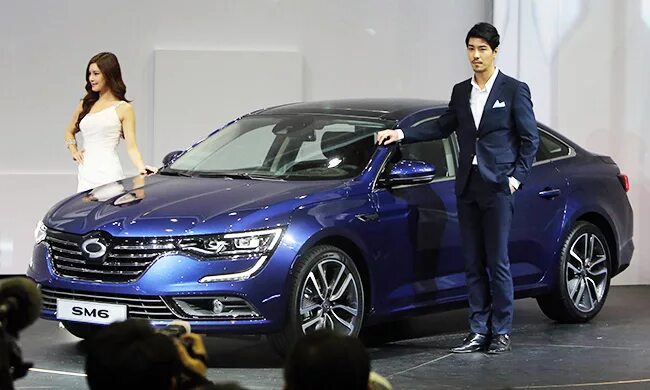 Рено самсунг из кореи фото Renault Samsung set to release upcoming SM6 sedan - The Korea Times