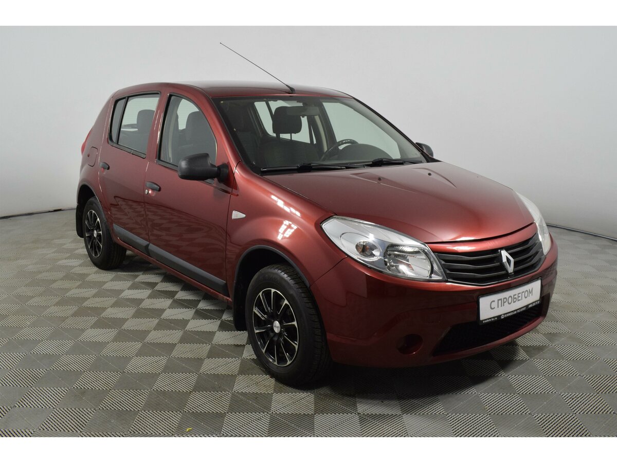 Рено сандеро 1 фото Купить б/у Renault Sandero I 1.4 MT (75 л.с.) бензин механика в Москве: красный 