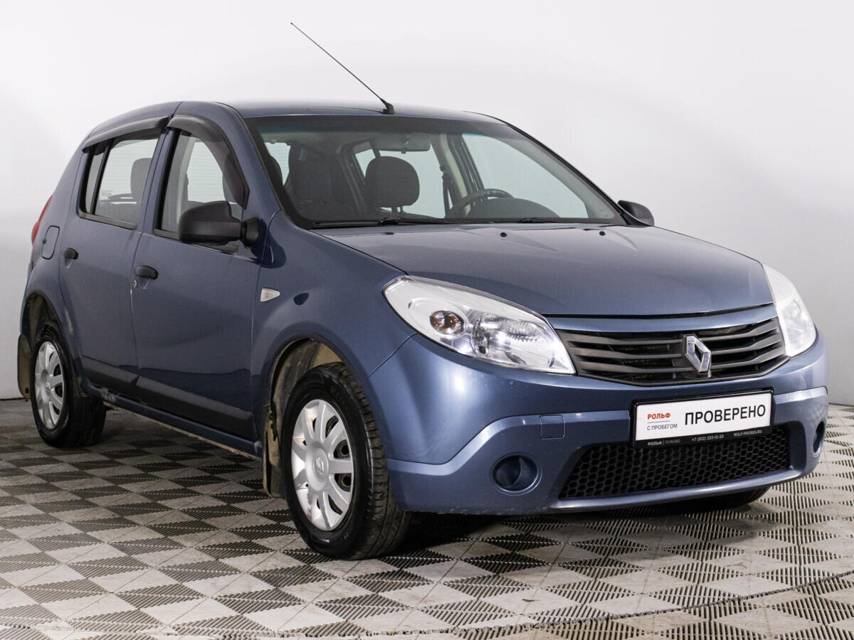 Рено сандеро 1 фото Купить б/у Renault Sandero I 1.4 MT (75 л.с.) бензин механика в Санкт-Петербурге