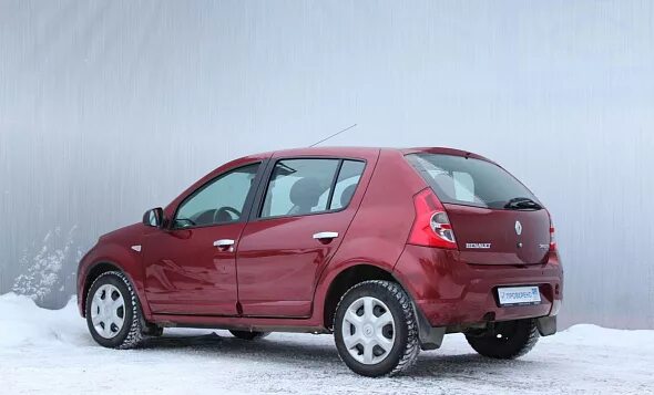 Рено сандеро 1 фото Купить Renault Sandero 1,6 механика, 2012 г., пробег 57235 км, цена 338400 руб -