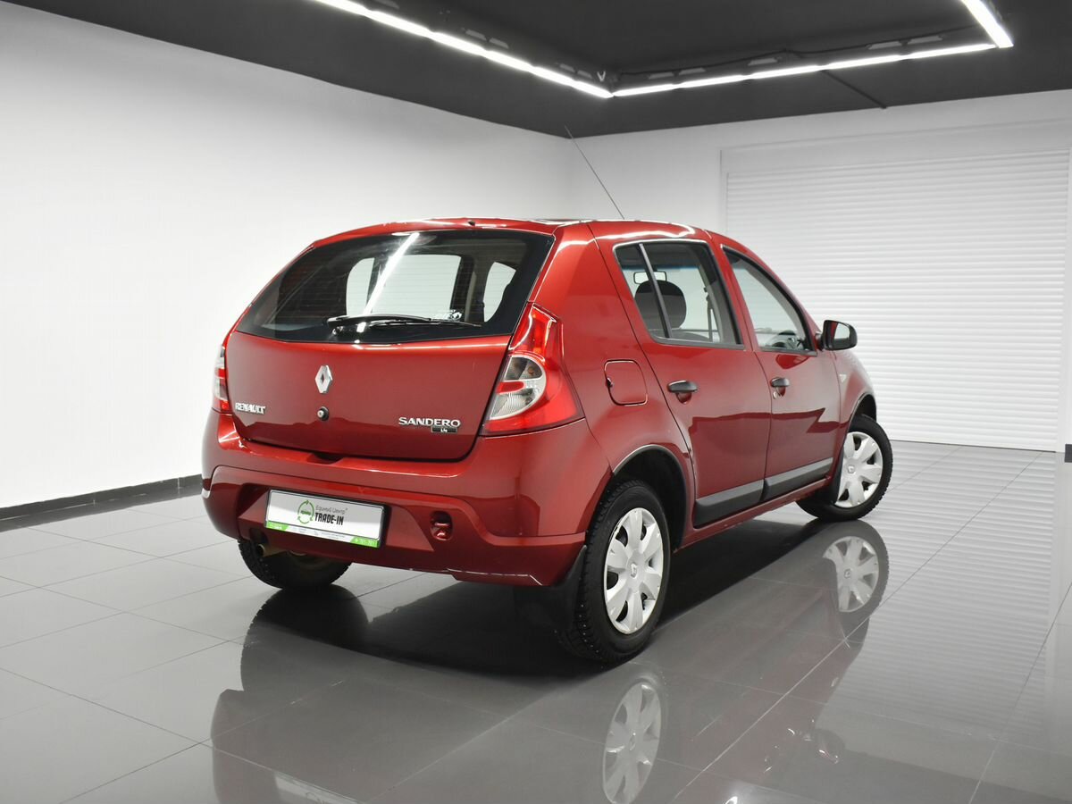 Рено сандеро 2010 фото Купить б/у Renault Sandero I 1.4 MT (75 л.с.) бензин механика в Твери: красный Р