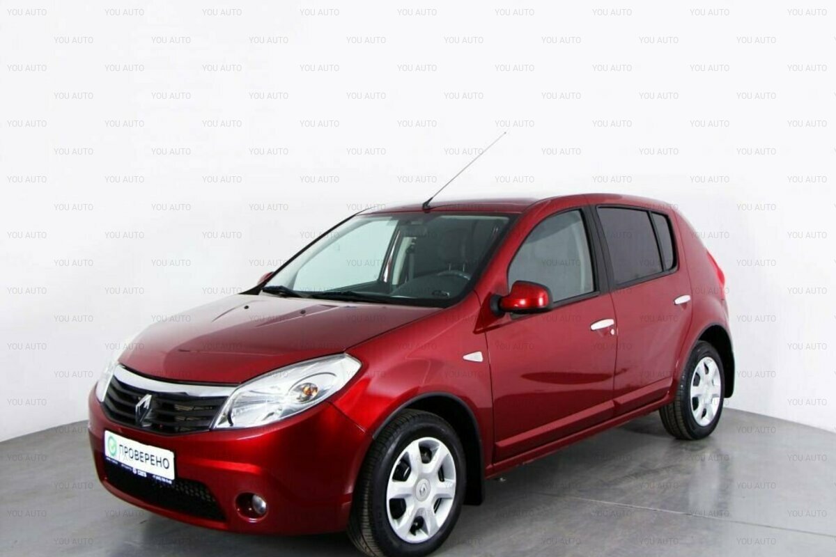 Рено сандеро 2011 фото БУ Renault Sandero, I 2011 года с пробегом 49 965 км, Хэтчбек 5 дв. Сандеро 1.60