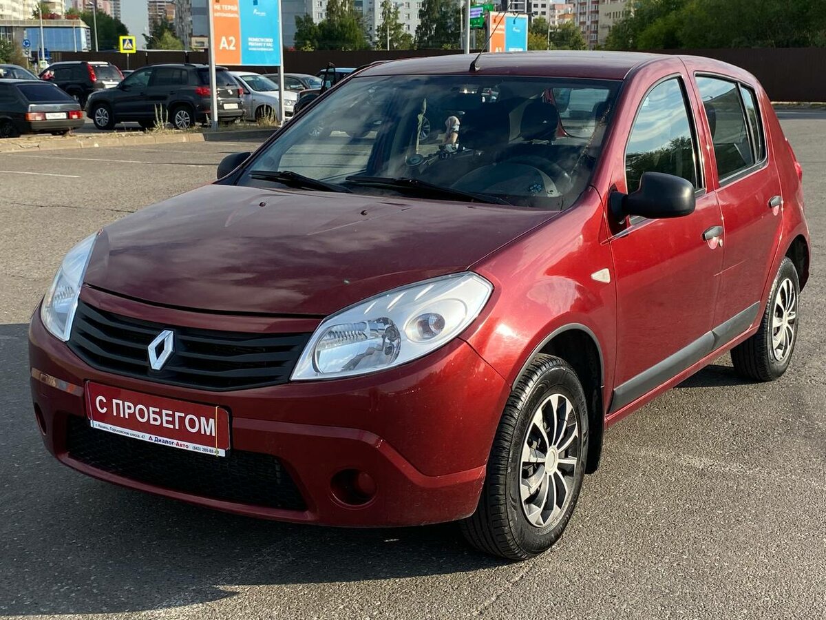 Рено сандеро 2011 фото Купить б/у Renault Sandero I 1.6 MT (84 л.с.) бензин механика в Казани: красный 