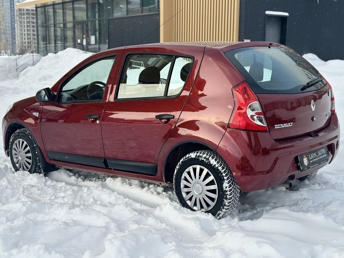 Рено сандеро 2013 фото Купить б/у Renault Sandero I 1.6 MT (84 л.с.) бензин механика в Казани: красный 