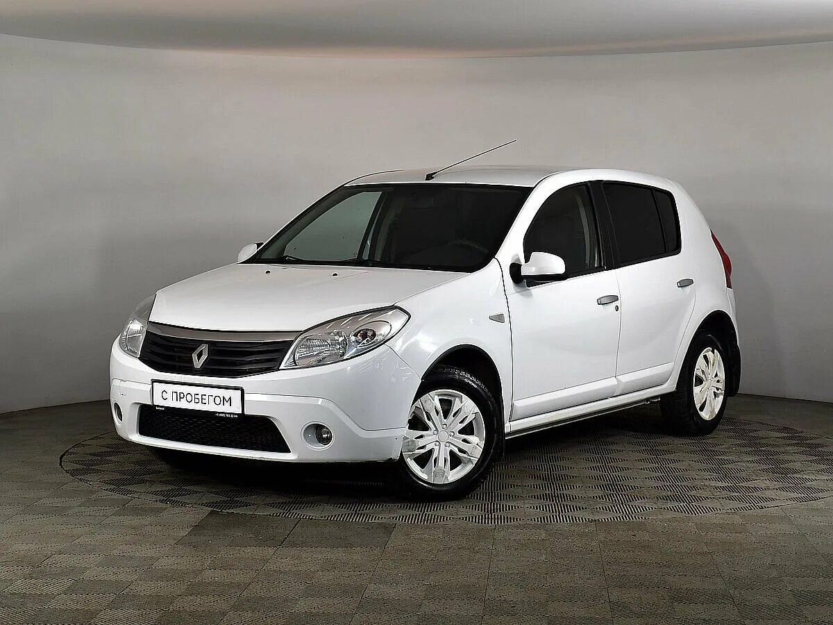 Рено сандеро 2013 года фото Купить б/у Renault Sandero I 1.6 MT (84 л.с.) бензин механика в Москве: белый Ре