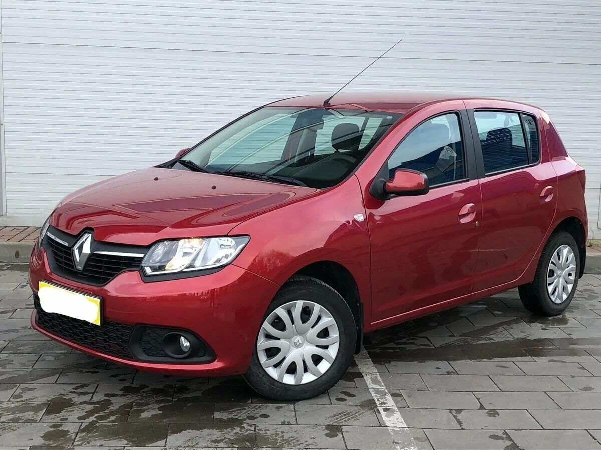 Рено сандеро 2015 фото Купить б/у Renault Sandero II 1.6 MT (82 л.с.) бензин механика в Салехарде: крас