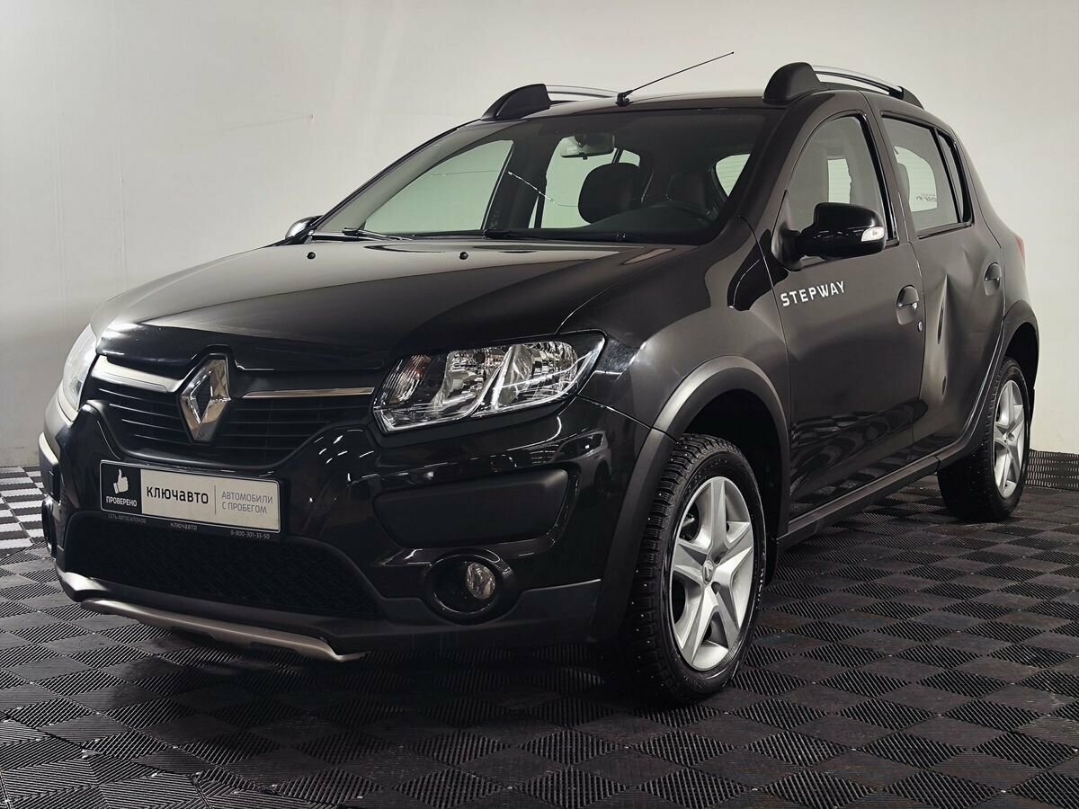 Рено сандеро 2017 фото Купить б/у Renault Sandero II Stepway 1.6 AT (102 л.с.) бензин автомат в Санкт-П