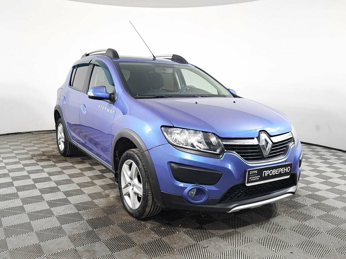 Рено сандеро 2017 фото Купить б/у Renault Sandero II Stepway 1.6 MT (82 л.с.) бензин механика в Уфе: си