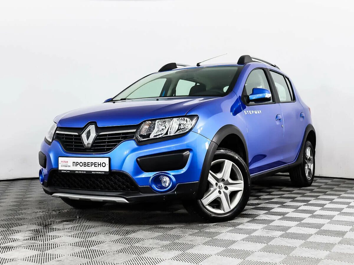 Рено сандеро 2017 фото Купить б/у Renault Sandero II Stepway 1.6 MT (82 л.с.) бензин механика в Санкт-П