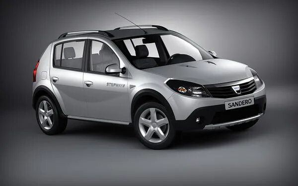 Рено сандеро 3 поколения фото Dacia Sandero 3D Models for Download TurboSquid