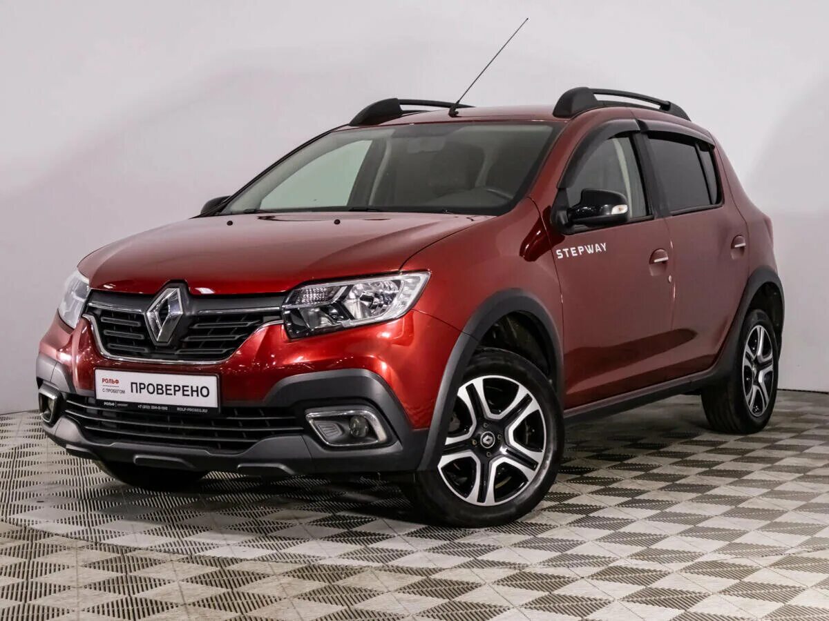 Рено сандеро фото 2020 Купить б/у Renault Sandero II Рестайлинг Stepway 1.6 CVT (113 л.с.) бензин вариа