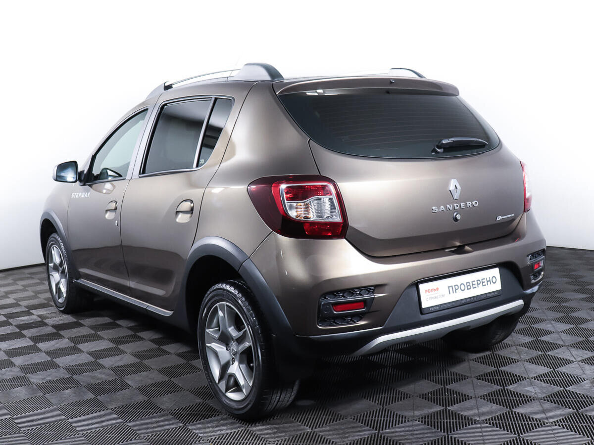 Рено сандеро фото цена Купить б/у Renault Sandero II Рестайлинг Stepway 1.6 AT (102 л.с.) бензин автома