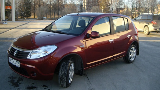 Рено сандеро ремонт своими руками Renault Sandero 1G 1.6 бензиновый 2012 Брусничка на DRIVE2