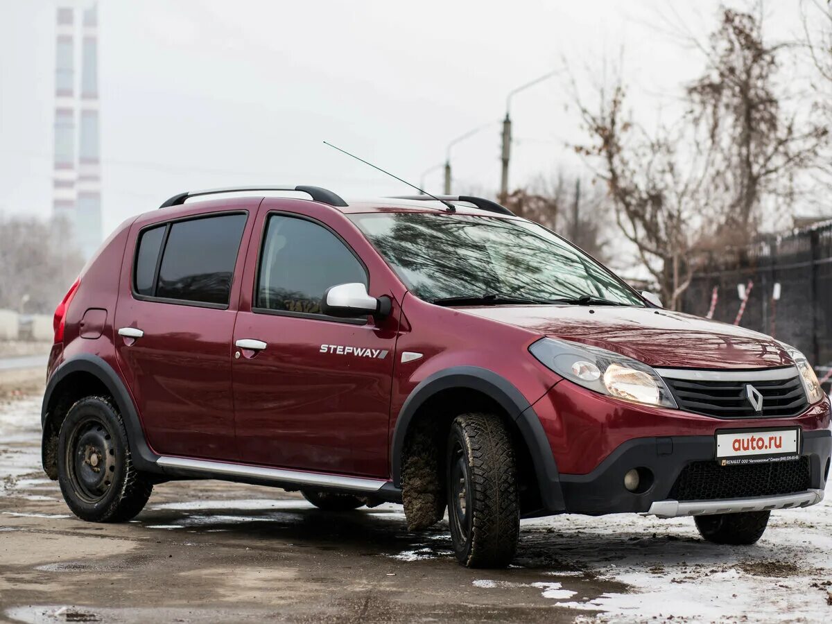 Рено сандеро степвей 1 фото Купить б/у Renault Sandero I Stepway 1.6 AT (103 л.с.) бензин автомат в Самаре: 