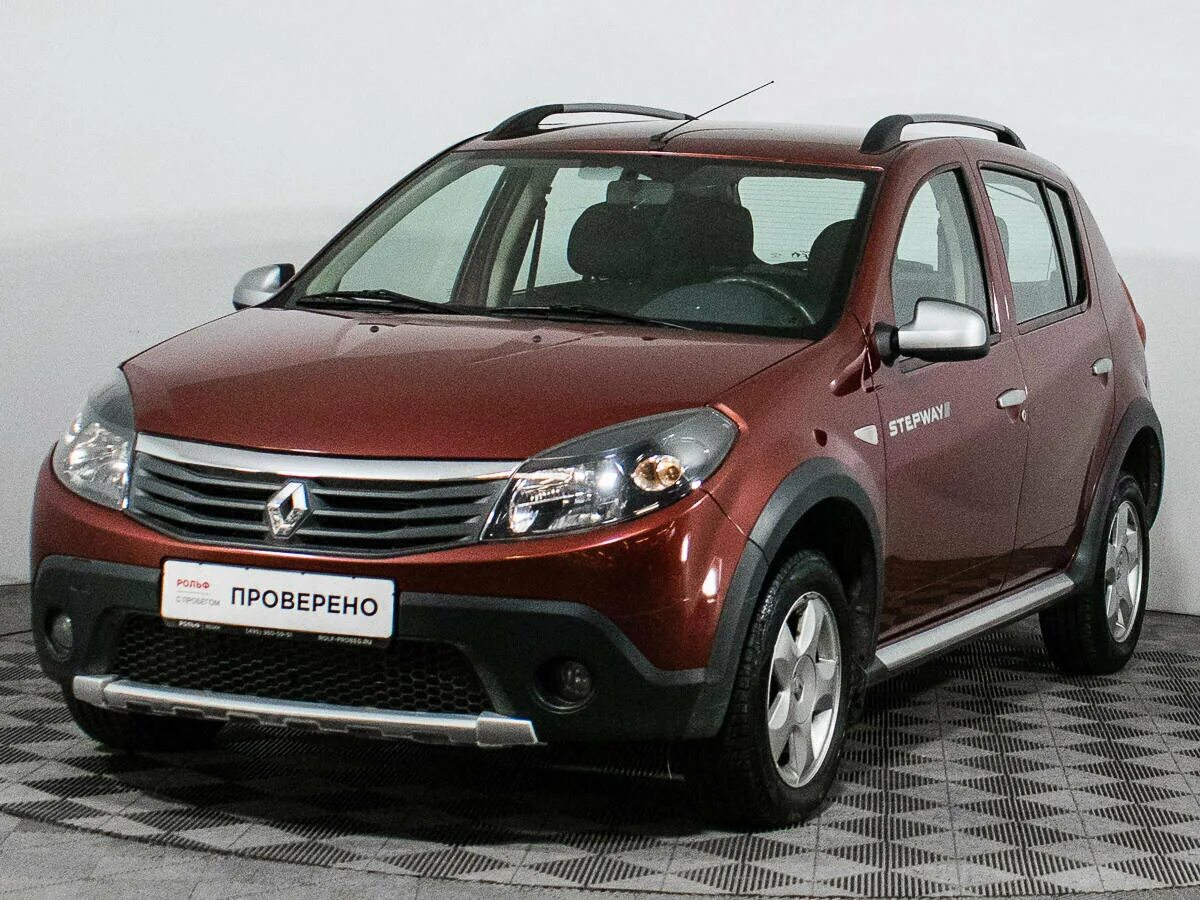 Рено сандеро степвей 1 фото Купить б/у Renault Sandero I Stepway 1.6 MT (84 л.с.) бензин механика в Москве: 