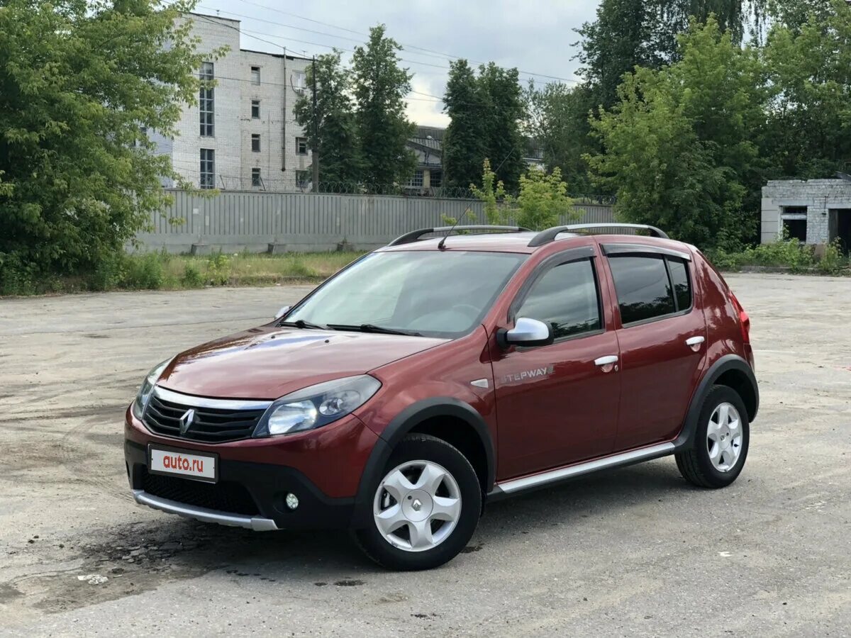 Рено сандеро степвей 1 поколение фото Купить б/у Renault Sandero I Stepway 1.6 MT (84 л.с.) бензин механика в Нижнем Н