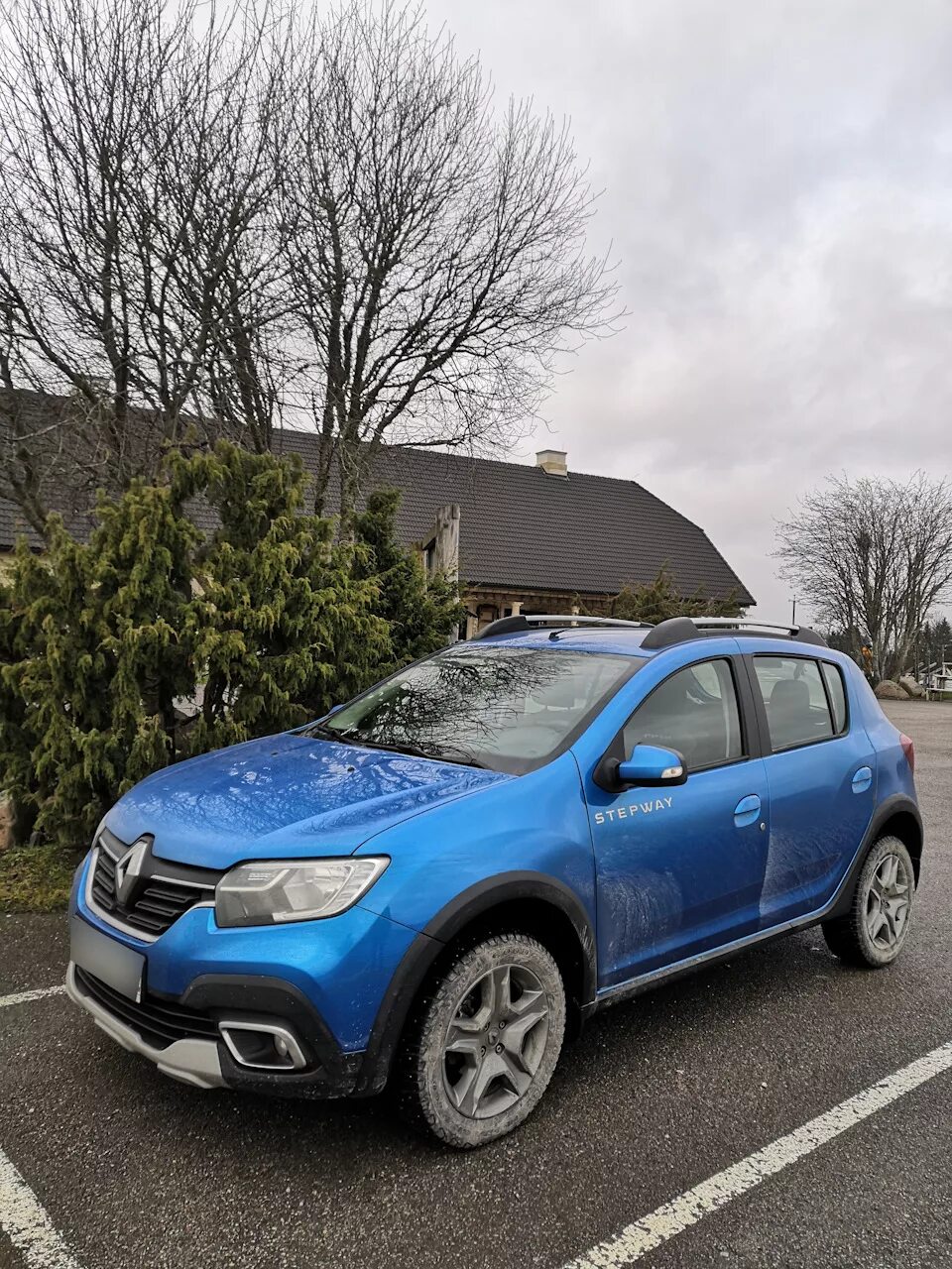 Рено сандеро степвей 2 фото Новогоднее путешествие по Эстонии - Renault Sandero Stepway (2G), 1,6 л, 2019 го