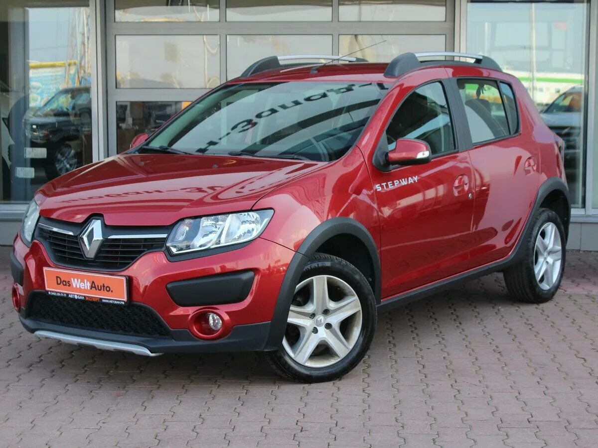 Рено сандеро степвей 2 фото Купить б/у Renault Sandero II Stepway 1.6 MT (82 л.с.) бензин механика в Екатери