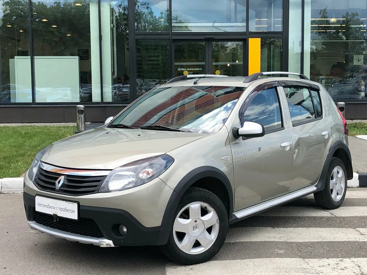 Рено сандеро степвей 2013г фото Купить б/у Renault Sandero I Stepway 1.6 AT (103 л.с.) бензин автомат в Москве: 