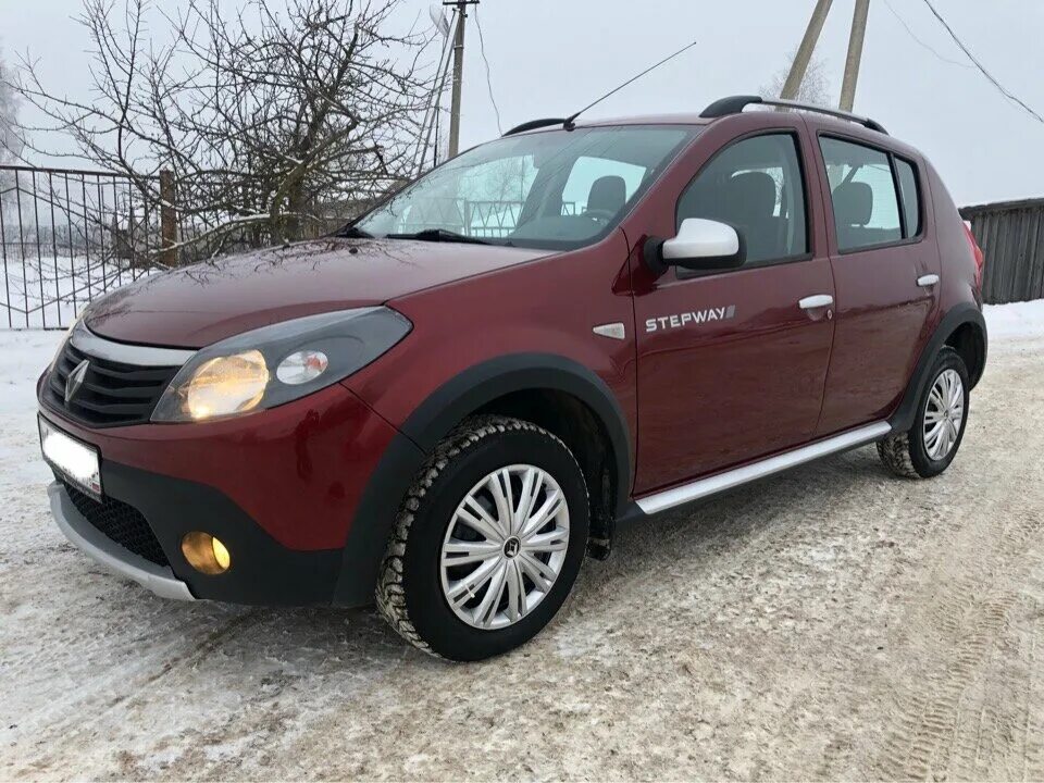 Рено сандеро степвей 2013г фото Купить б/у Renault Sandero I Stepway 1.6 MT (84 л.с.) бензин механика в Иванове: