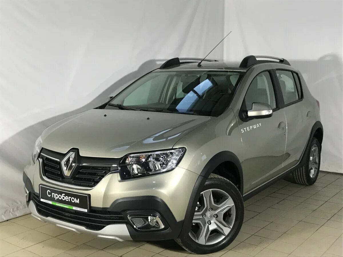 Рено сандеро степвей 2019 фото Купить б/у Renault Sandero бензин автомат в Екатеринбурге: серебристый 2019 хэтч