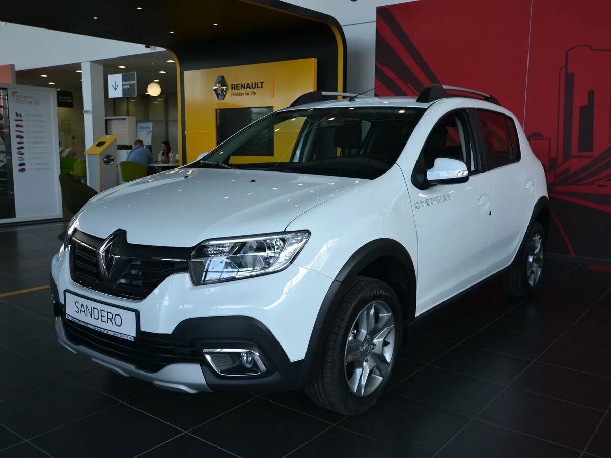 Рено сандеро степвей 2019 фото Купить новый Renault Sandero II Рестайлинг Stepway 1.6 CVT (113 л.с.) бензин вар