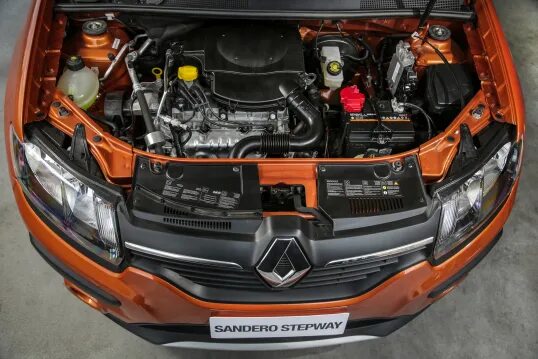 Рено сандеро степвей фото двигателя Under the hood Renault Sandero Stepway Latam '2014–19