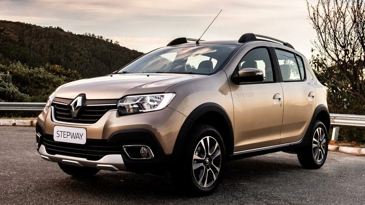 Рено сандеро степвей нов фото Renault Sandero Stepway (2G) 1.6 бензиновый 2017 на DRIVE2