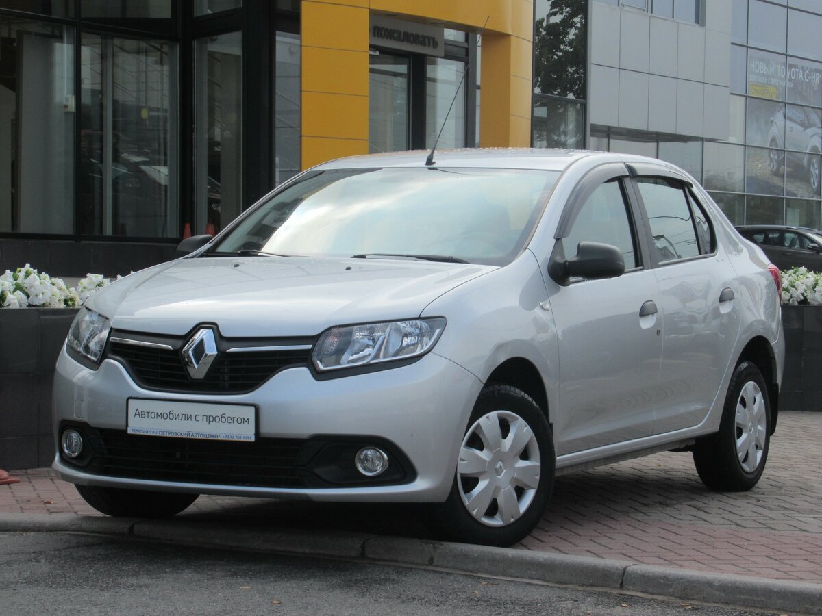 Рено серебристый фото Купить б/у Renault Logan II 1.6 MT (82 л.с.) бензин механика в Санкт-Петербурге: