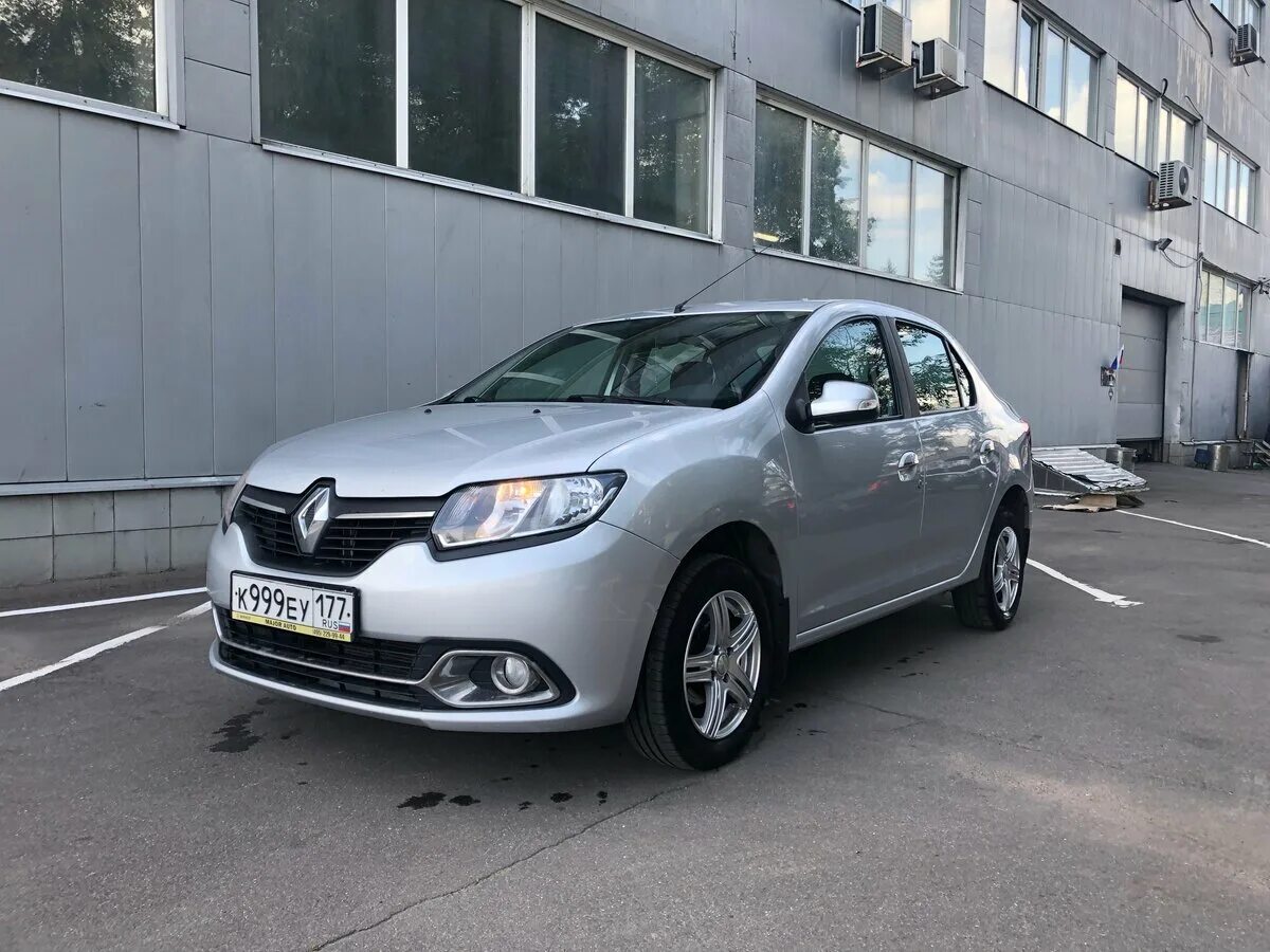 Рено серебристый фото Купить б/у Renault Logan II 1.6 MT (102 л.с.) бензин механика в Москве: серебрис