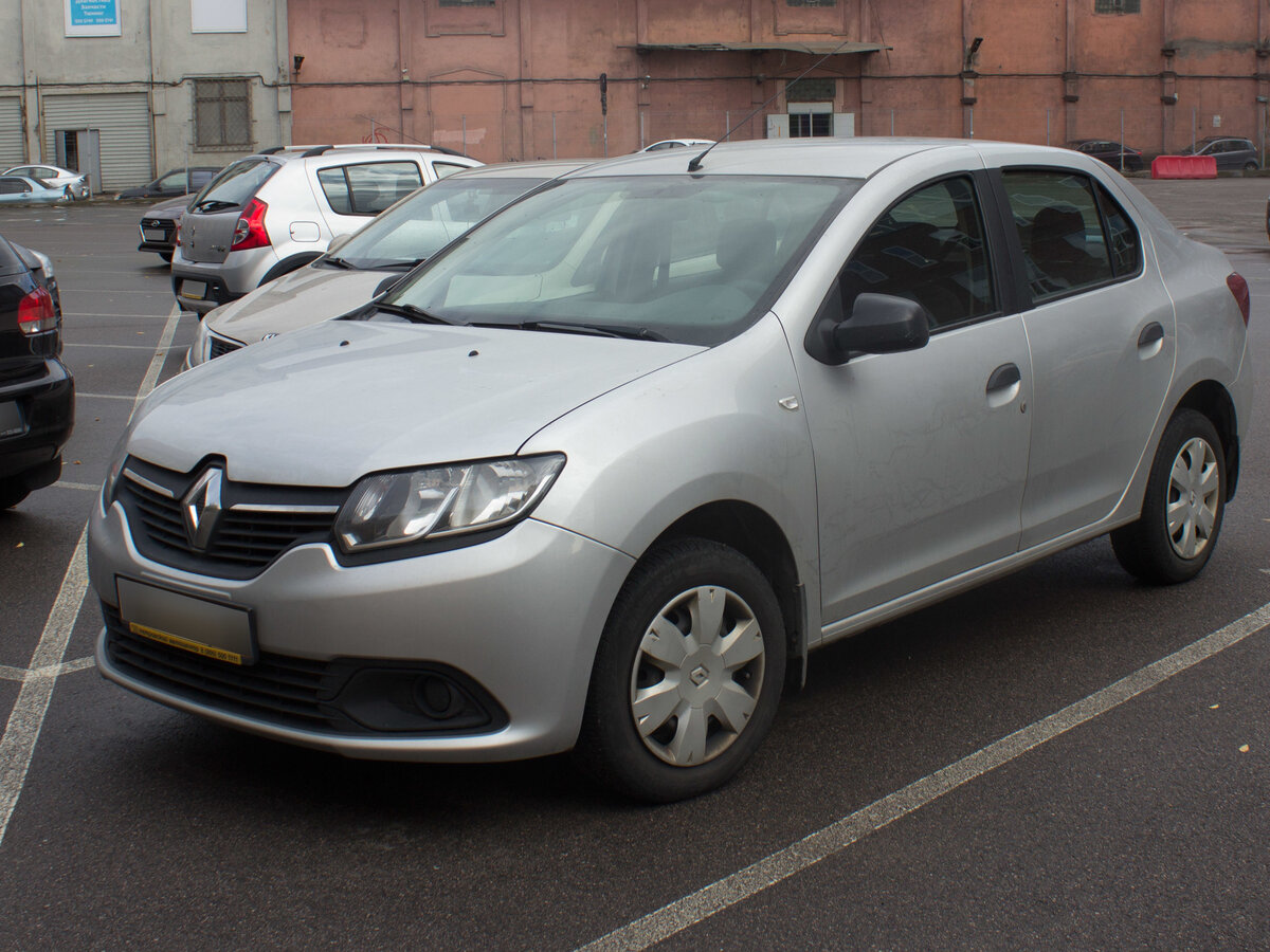 Рено серебристый фото Купить б/у Renault Logan II 1.6 MT (82 л.с.) бензин механика в Санкт-Петербурге: