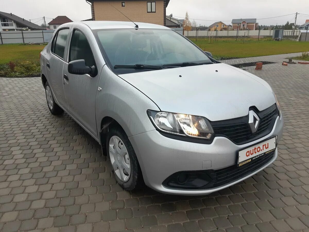 Рено серебристый фото Купить б/у Renault Logan II 1.6 MT (82 л.с.) бензин механика в Дятлицах: серебри