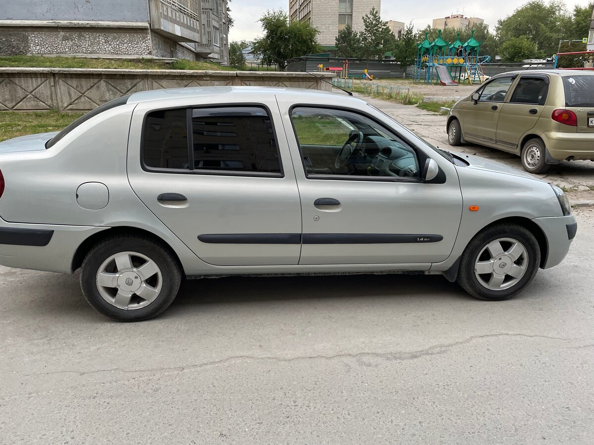 Рено симбол 2004 фото Купить б/у Renault Symbol I Рестайлинг 1.4 MT (98 л.с.) бензин механика в Томске